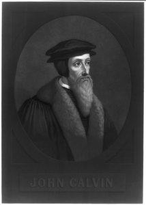 Portrait de Jean Calvin 1509-1564, début du 19e siècle - Unbekannt