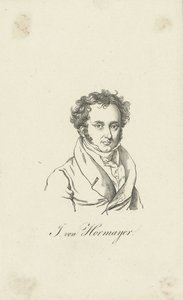 Portrait de Joseph Hormayr, Baron zu Hortenburg 1781-1848 - Unbekannt