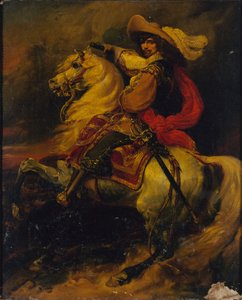 Portrait de Josias Rantzau 1609-1650, en tant que maréchal de France, vers 1834