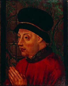 Portrait du roi Jean Ier de Portugal 1357-1433, début XVe siècle - Unbekannt