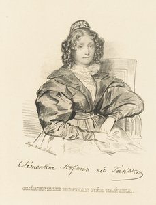 Portrait de Klementyna Hoffmanowa 1798-1845, vers 1840