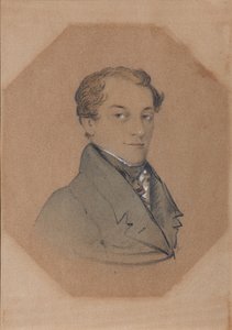 Portrait de Kondraty Fyodorovich Ryleyev 1795-1826, premier quart du XIXe siècle