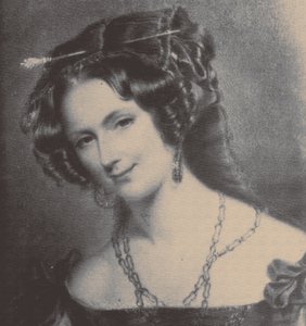 Portrait de Lady Catherine Caroline Montagu 1808-1834, épouse du comte Alexandre Joseph Colonna-Walewski, années 1830 - Unbekannt