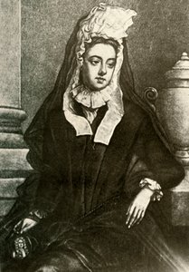 Portrait de Lady Fenwick, montrant le deuil des veuves - Unbekannt
