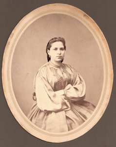 Portrait de Maria Mikhaylovna Dostoïevskaïa 1844-1888 - Unbekannt