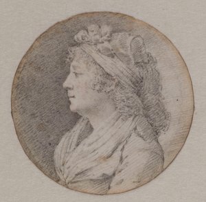 Portrait de Marie Louise de Savoie, Princesse de Lamballe