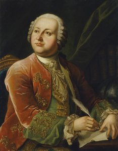 Portrait de Mikhaïl V. Lomonossov 1711-1765, seconde moitié du 18e siècle - Unbekannt