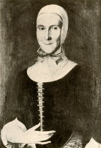 Portrait de Mme Elisabeth Boehler dans la colonie morave, Pennsylvanie, 1787, 1937 - Unbekannt