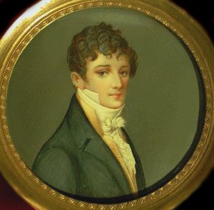 Portrait de Nikolaï Afanassievitch Gontcharov 1787-1861, père de Natalia Pouchkina
