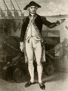 Portrait de Paul Jones, commodore de la marine des États-Unis, vers 1780, 1937 - Unbekannt