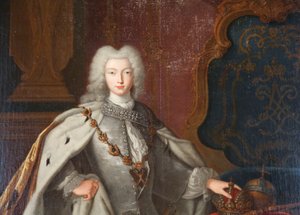 Portrait de Pierre II, vers 1728