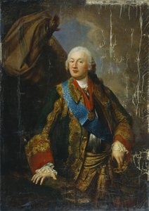 Portrait du prince Mikhail Nikitich Volkonsky 1713-1788, milieu du 18e siècle