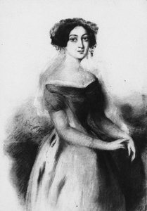 Portrait de la princesse Nino Chavchavadze, vers 1830