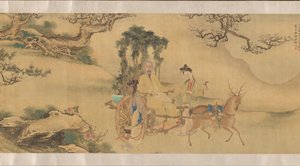Portrait de Shaoyu en guise de Liu Ling - Unbekannt