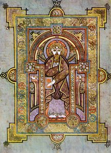 Portrait de Saint Matthieu, 800 après J.-C., 20e siècle