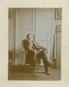 Portrait de Vilhelm Hammershøi 1864-1916