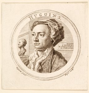 Portrait de William Huggins, pub. 1760 - Unbekannt