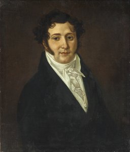 Portrait de Yuri Petrovich Lermontov 1787-1831, premier quart du 19e siècle