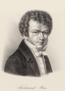 Portrait du pianiste et compositeur Ferdinand Ries, c. 1830