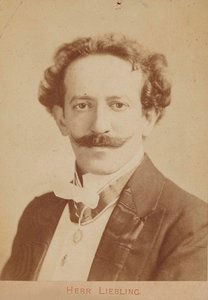 Portrait du pianiste et compositeur Georg Liebling - Unbekannt