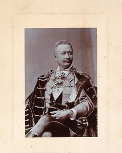Portrait du pianiste et compositeur Géza Zichy 1849-1924, 1900s