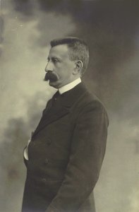 Portrait du pianiste et compositeur Moritz Moszkowski, vers 1900
