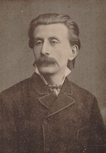 Portrait du pianiste et compositeur Moritz Moszkowski 1854-1925, ca. 1886-1890
