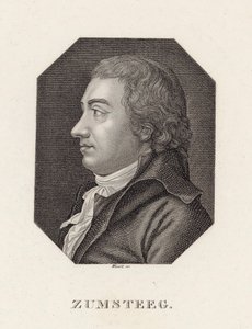 Portrait du compositeur Johann Rudolf Zumsteeg 1760-1802, vers 1800