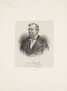 Portrait du compositeur Johann Wilhelm Wilms 1772-1847, 1835 - Unbekannt