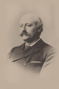 Portrait du compositeur Sir Charles Hubert Hastings Parry 1848-1918, 1891