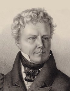 Portrait du compositeur Xaver Schnyder von Wartensee 1786-1868