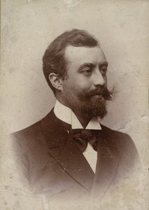 Portrait du compositeur et organiste Alfred Tofft 1865-1931, 1898