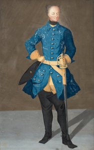 Portrait du roi Charles XII de Suède 1682-1718, années 1710