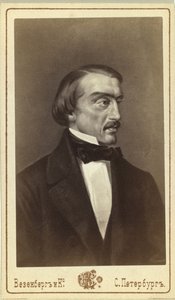 Portrait du critique littéraire et philosophe Vissarion G. Belinsky 1811-1848