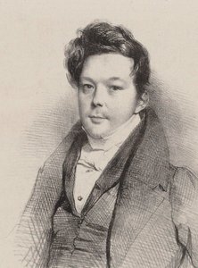 Portrait du compositeur Auguste-Mathieu Panseron 1796-1859, 1820