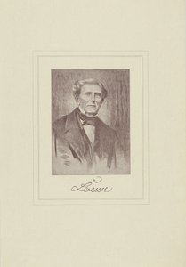 Portrait du compositeur Carl Loewe 1796-1869