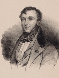 Portrait du compositeur Friedrich Kalkbrenner 1785-1849