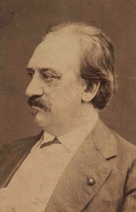 Portrait du compositeur Friedrich von Flotow 1812-1883, vers 1880
