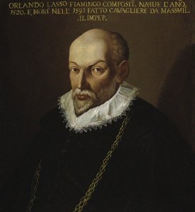 Portrait du compositeur Roland de Lassus 1532-1594
