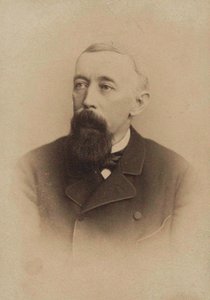 Portrait du librettiste et compositeur Franz Friedrich Richard Genée 1823-1895, vers 1880 - Unbekannt