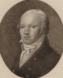 Portrait du violoniste et compositeur Andreas Romberg 1767-1821, vers 1800