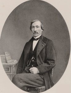 Portrait du violoniste et compositeur Delphin Alard - Unbekannt