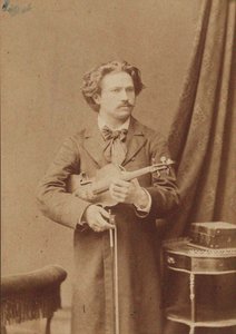 Portrait du violoniste et compositeur Frantisek Ondricek 1857-1922, 1882-1883 - Unbekannt