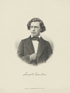 Portrait du violoniste et compositeur Joseph Joachim 1831-1907, vers 1855 - Unbekannt
