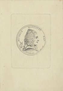 Portrait du violoniste et compositeur Michele Mascitti 1663-1760, 1726