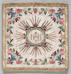 Pochette pour la couverture du calice, XVIIIe siècle - Unbekannt