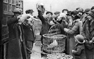 Marchands de volaille, Caledonian Market, Londres, 1926-1927 - Unbekannt