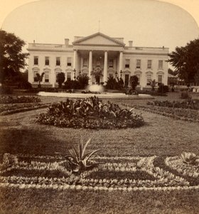 Résidence du président, Washington, D.C., États-Unis, vers 1900