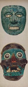 Cultures primitives dans les masques rituels et de festival - Quetzalcoatl et Tezcatlipoca - Unbekannt