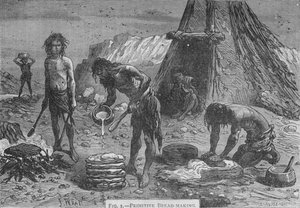 Fabrication de pain primitive, 1894